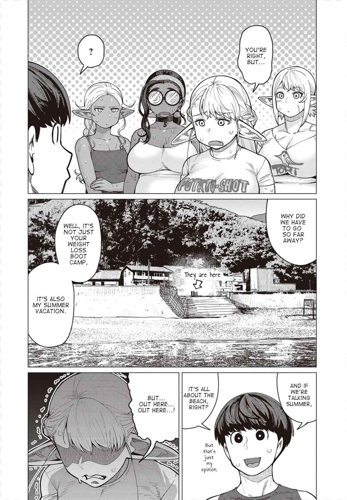 Elf-san wa Yaserarenai Chap 31 - Next Chap 32