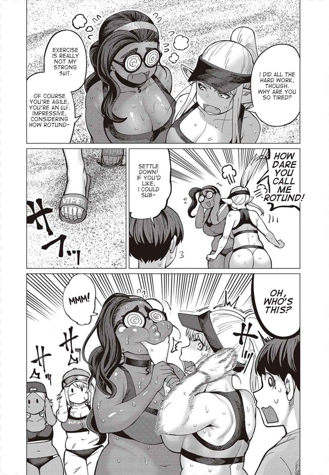Elf-san wa Yaserarenai Chap 31 - Next Chap 32