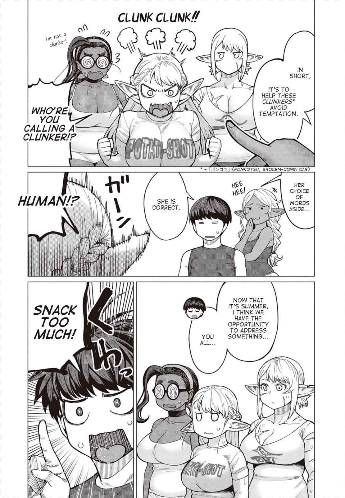 Elf-san wa Yaserarenai Chap 31 - Next Chap 32