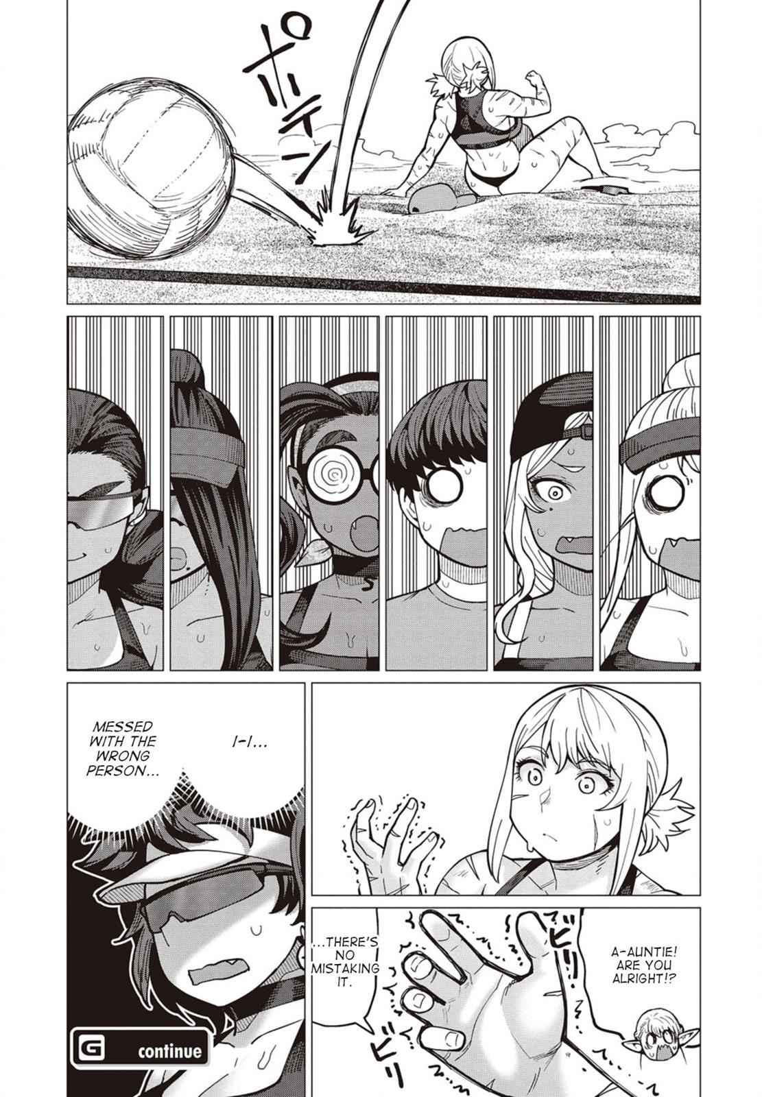 Elf-san wa Yaserarenai Chap 32 - Next Chap 33