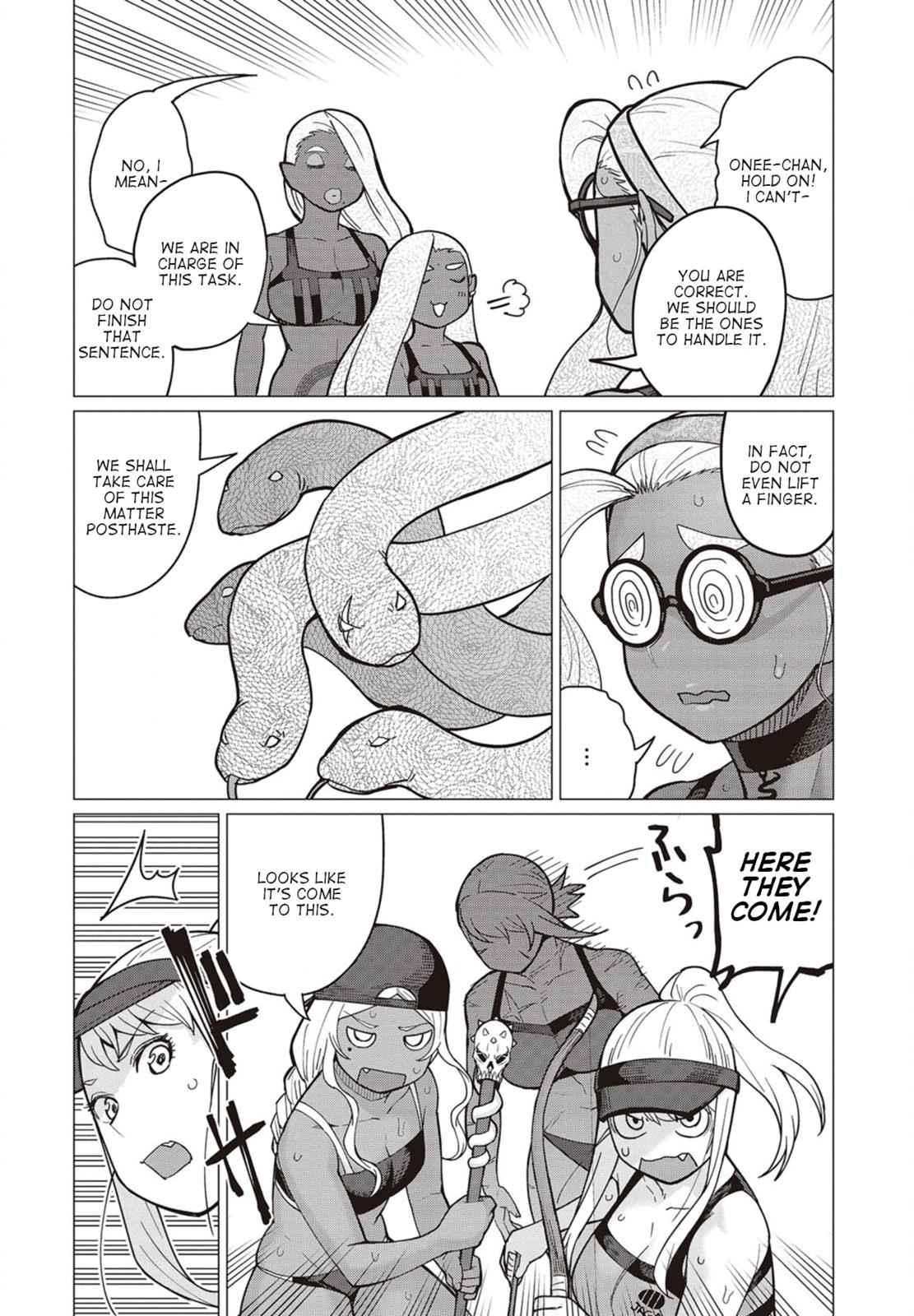 Elf-san wa Yaserarenai Chap 33 - Next Chap 34