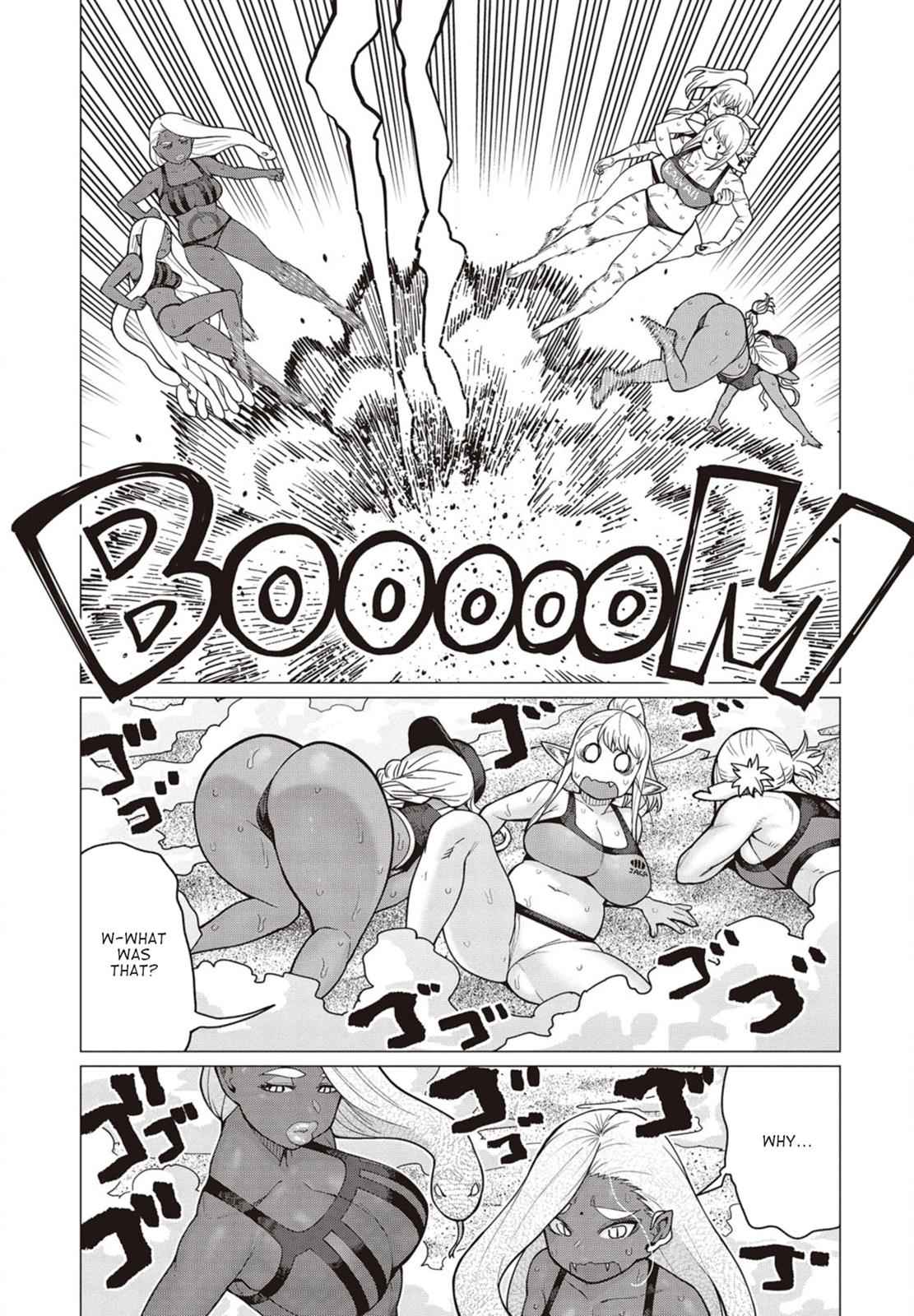 Elf-san wa Yaserarenai Chap 33 - Next Chap 34