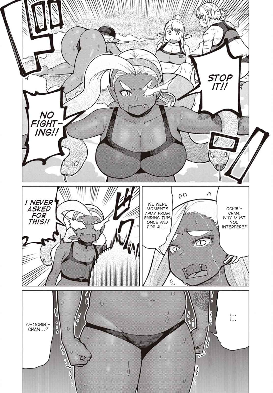 Elf-san wa Yaserarenai Chap 33 - Next Chap 34