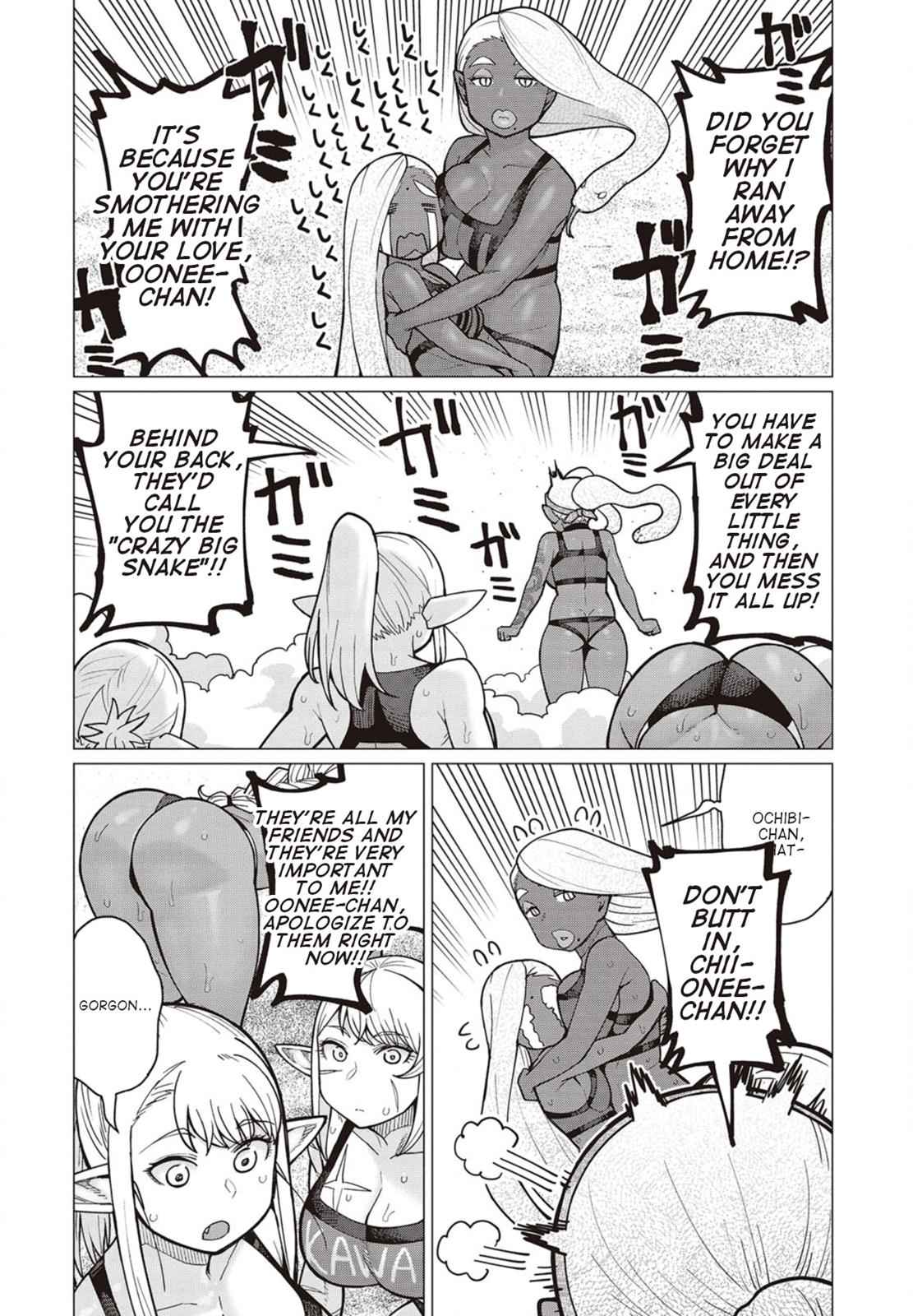 Elf-san wa Yaserarenai Chap 33 - Next Chap 34