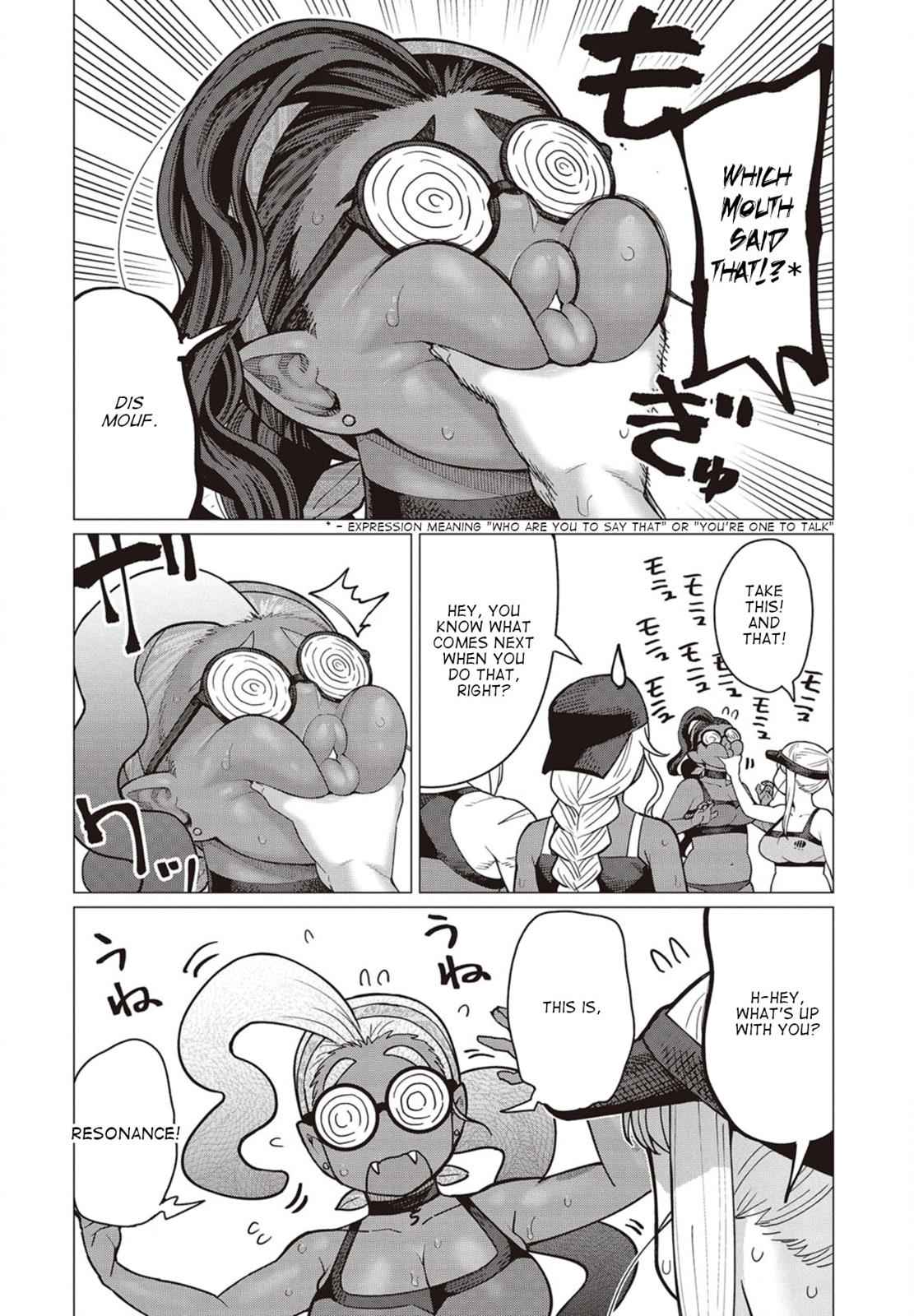 Elf-san wa Yaserarenai Chap 33 - Next Chap 34