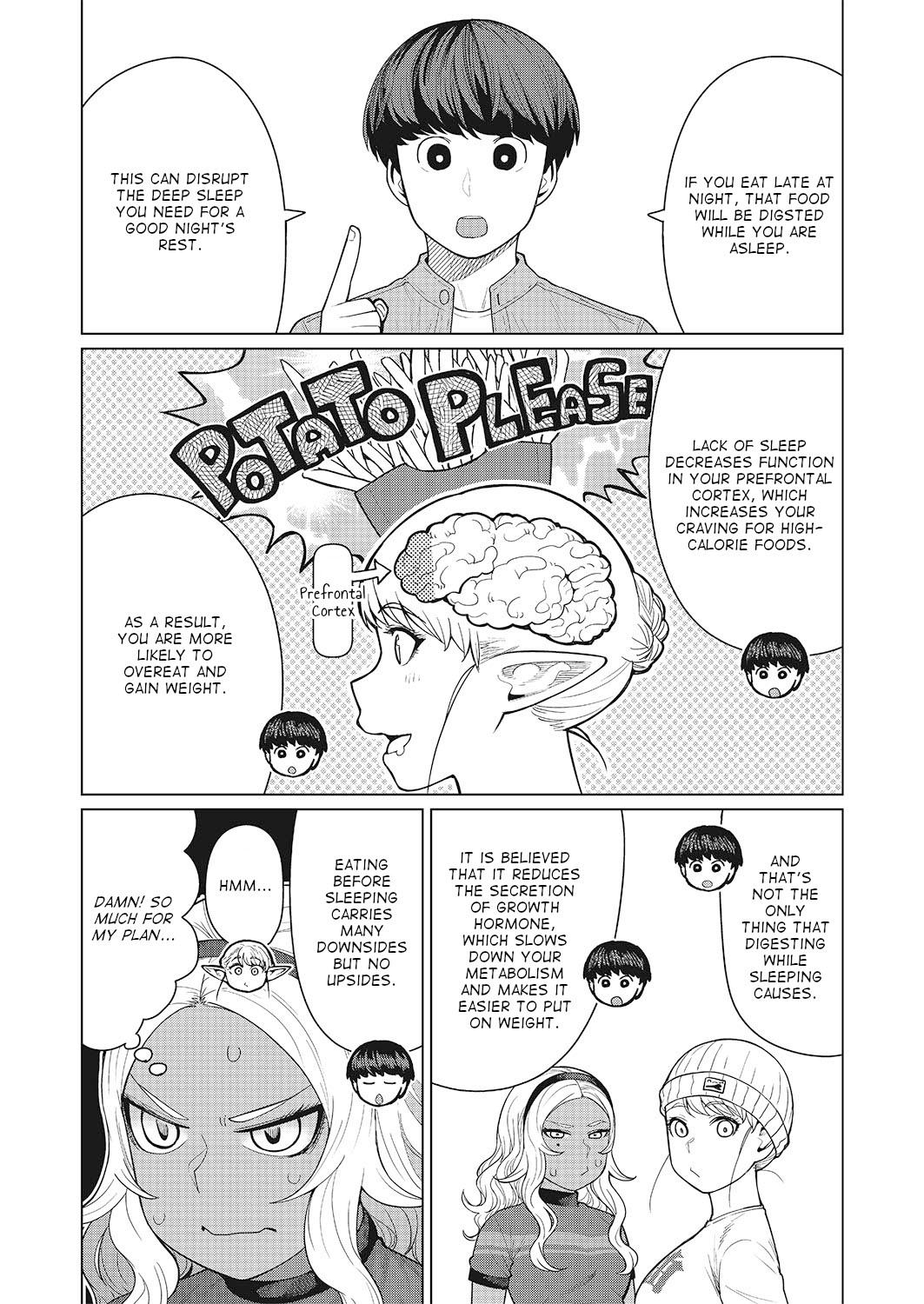 Elf-san wa Yaserarenai Chap 47 - Next Chap 48