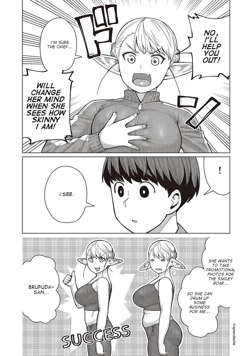 Elf-san wa Yaserarenai Chap 46 - Next Chap 47