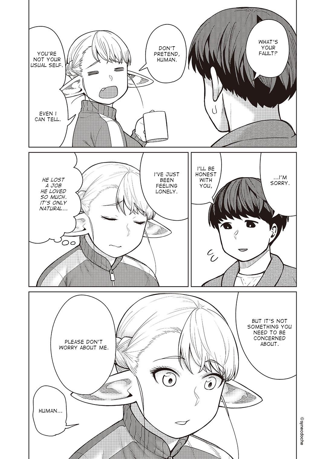 Elf-san wa Yaserarenai Chap 46 - Next Chap 47
