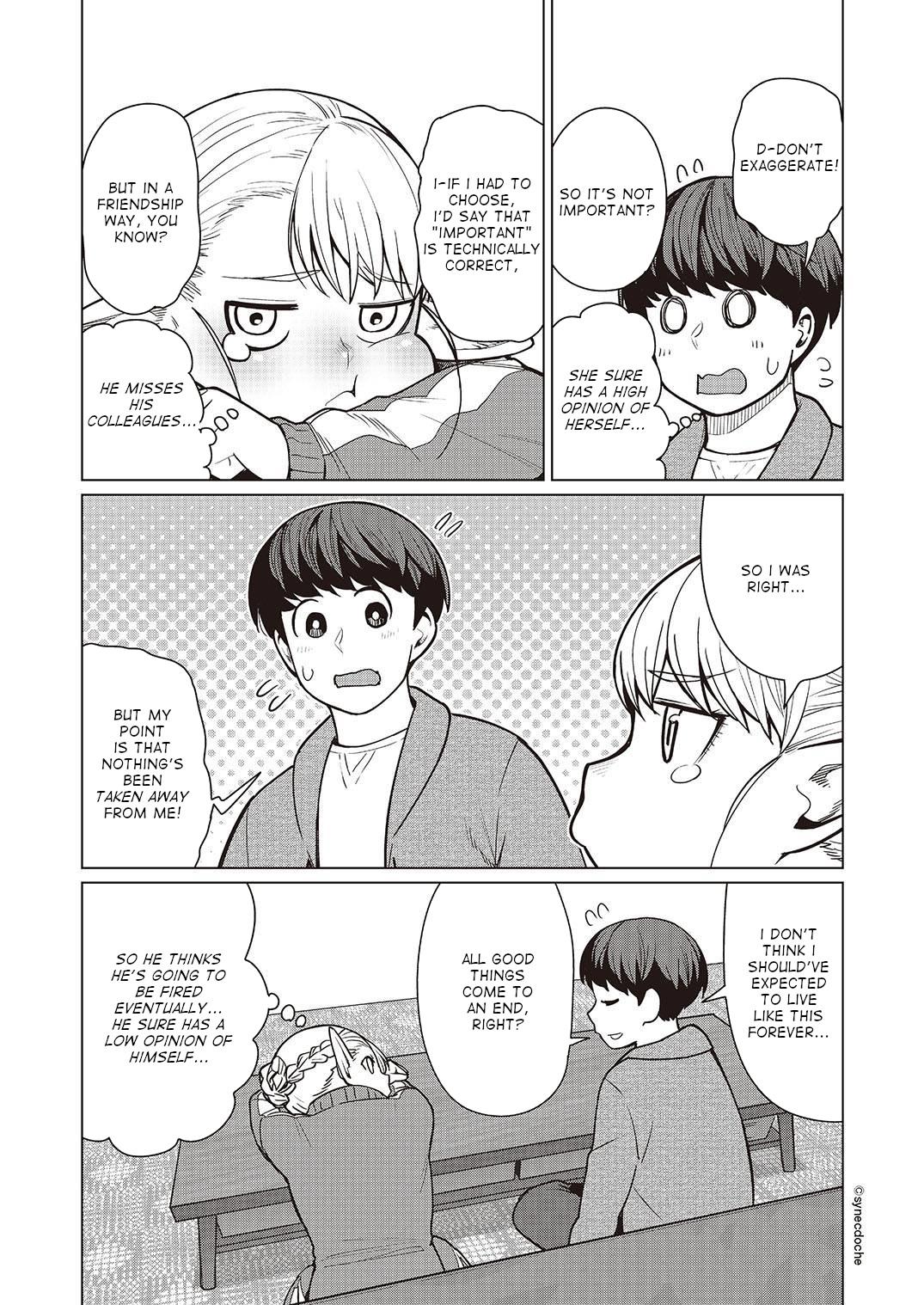 Elf-san wa Yaserarenai Chap 46 - Next Chap 47