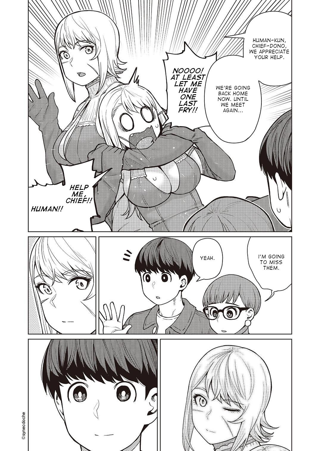 Elf-san wa Yaserarenai Chap 46 - Next Chap 47