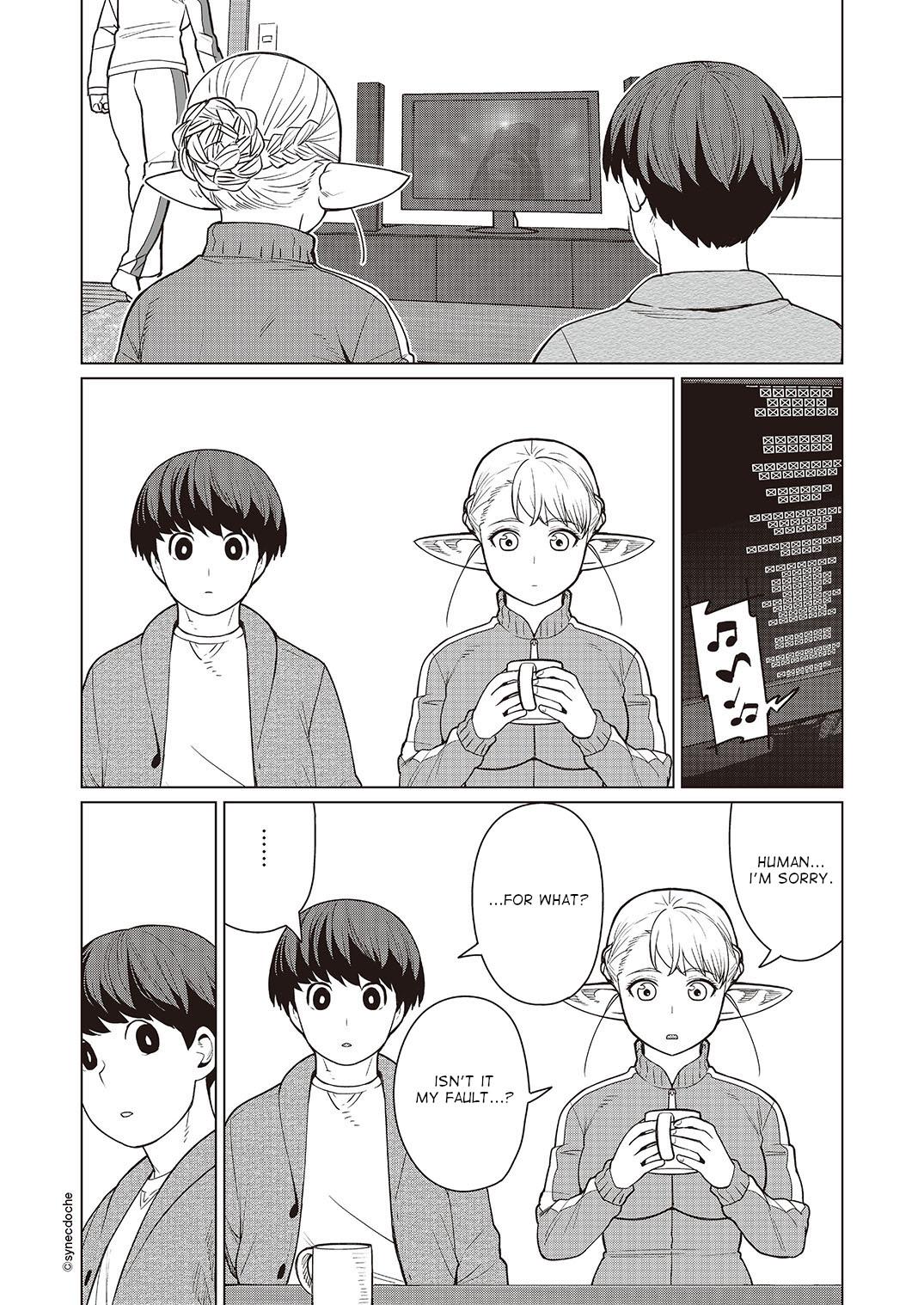 Elf-san wa Yaserarenai Chap 46 - Next Chap 47