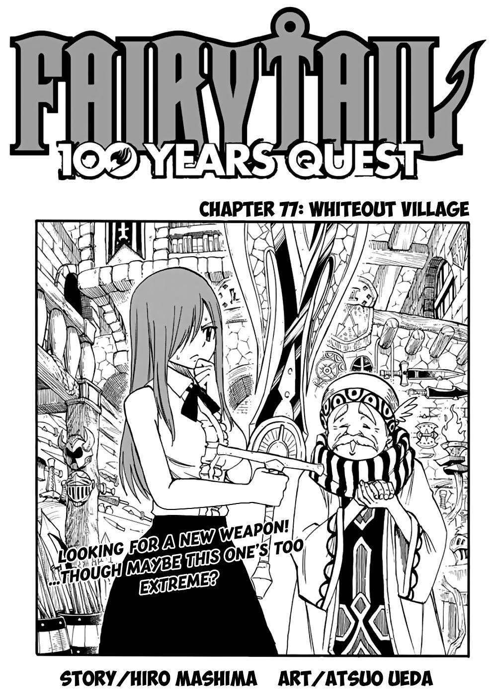 Fairy Tail: 100 Years Quest Chap 77 - Next Chap 78