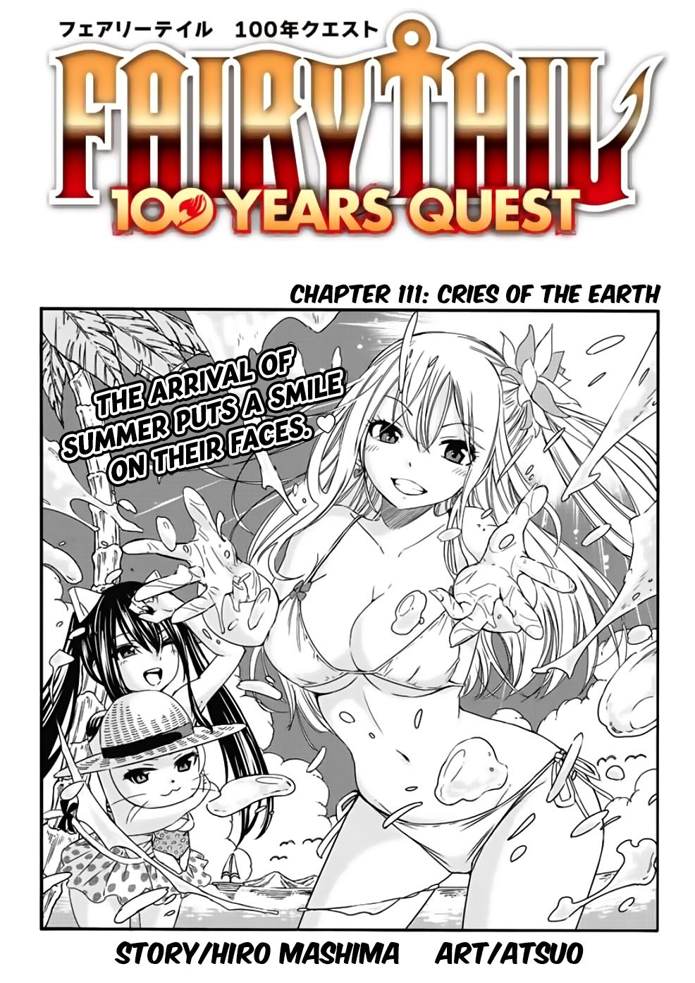 Fairy Tail: 100 Years Quest Chap 111 - Next Chap 112