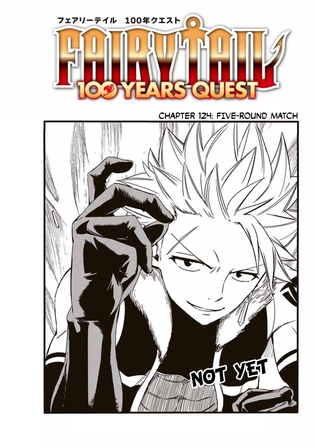 Fairy Tail: 100 Years Quest Chap 124 - Next Chap 125