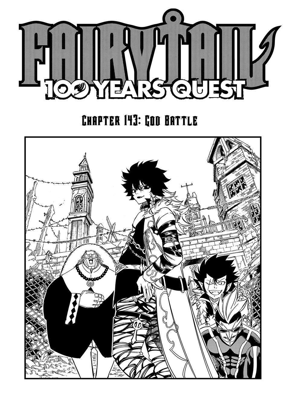 Fairy Tail: 100 Years Quest Chap 143 - Next Chap 144