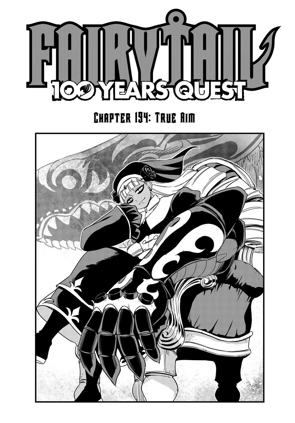Fairy Tail: 100 Years Quest Chap 194 - Next Chap 195
