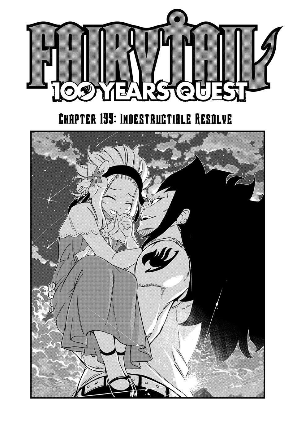 Fairy Tail: 100 Years Quest Chap 199 - Next Chap 200