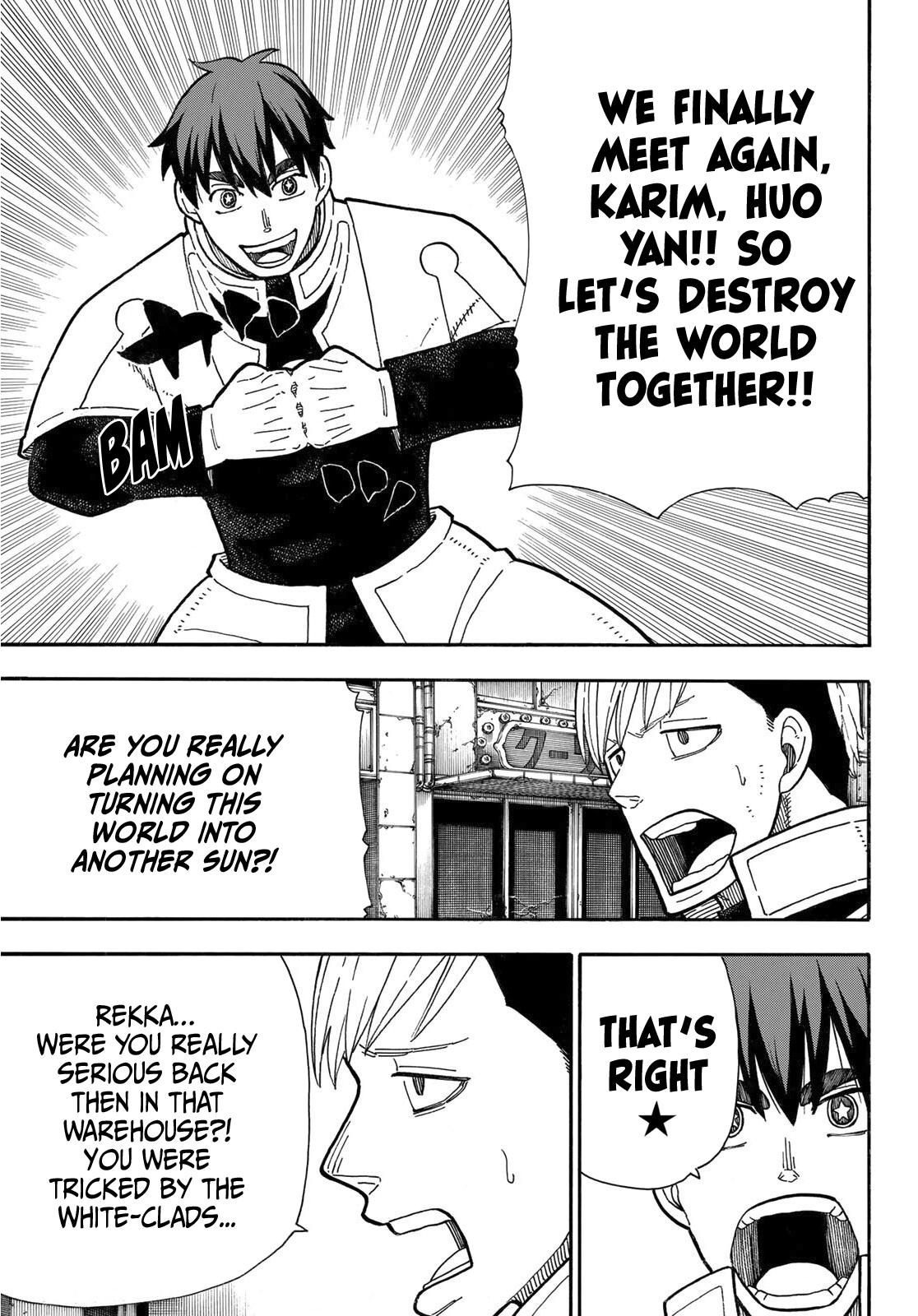 Enen no Shouboutai Chap 257 - Next Chap 258