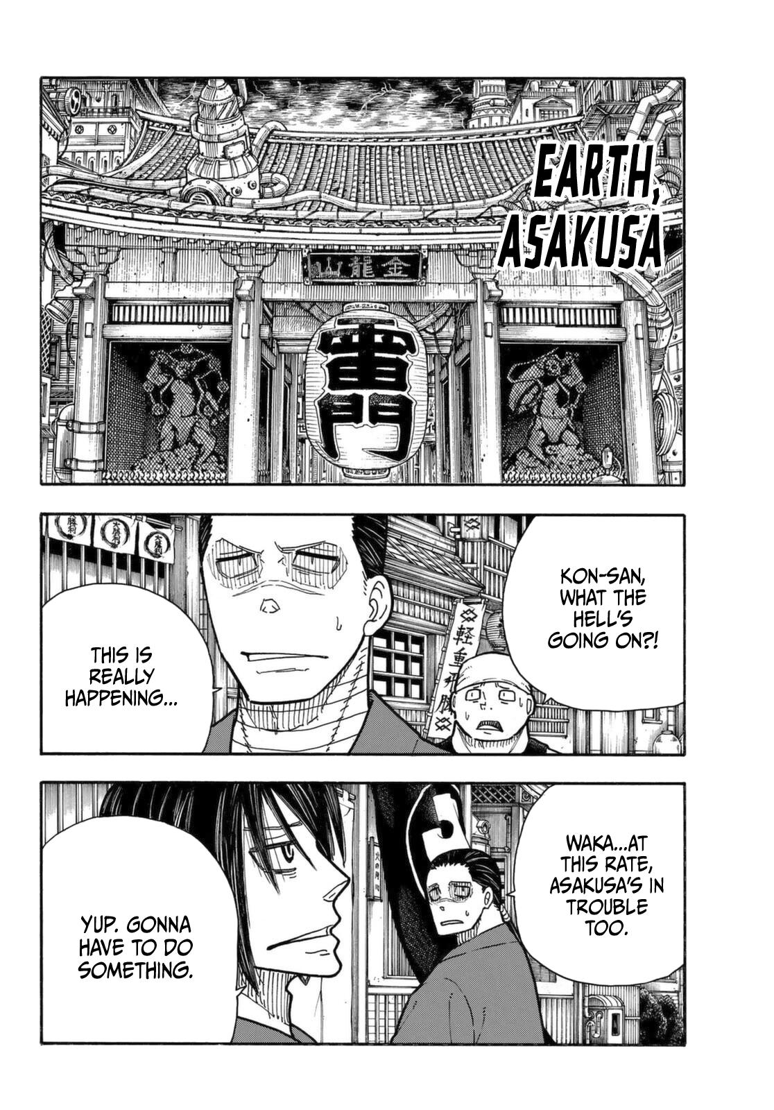 Enen no Shouboutai Chap 268 - Next Chap 269