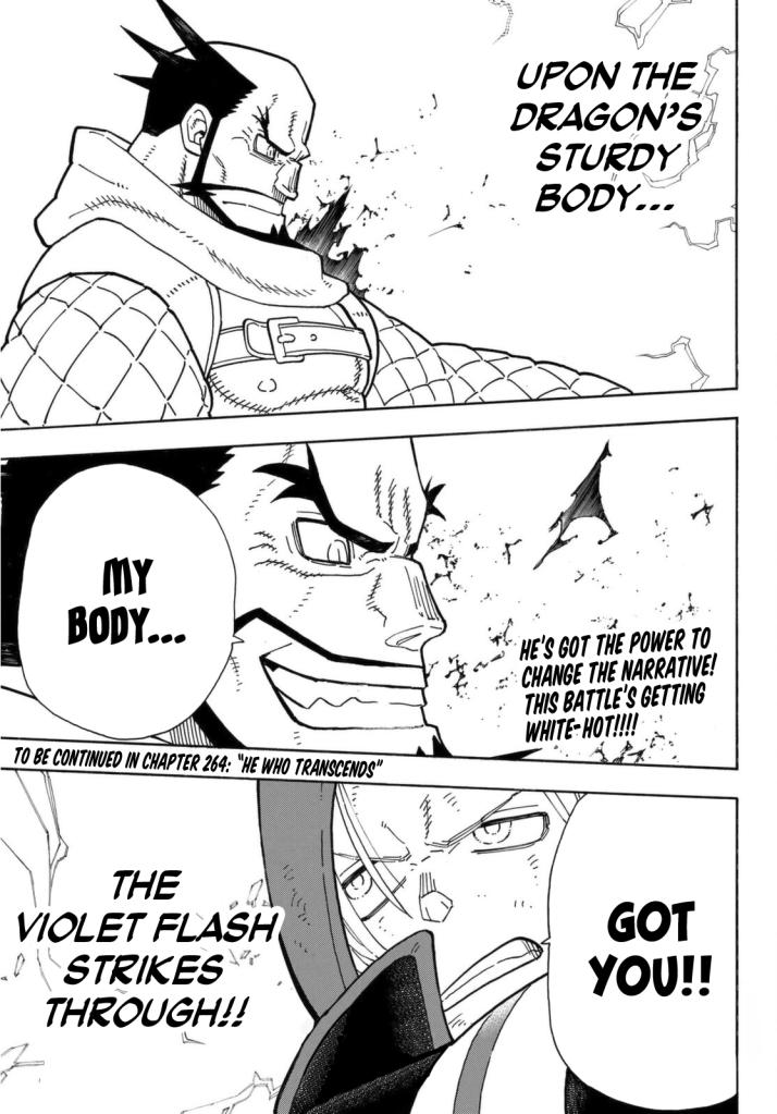 Enen no Shouboutai Chap 263 - Next Chap 264