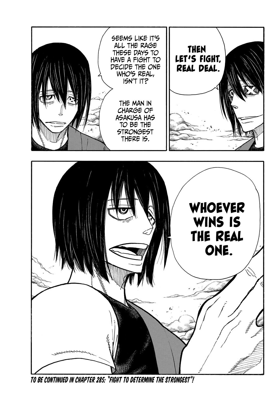 Enen no Shouboutai Chap 284 - Next Chap 285