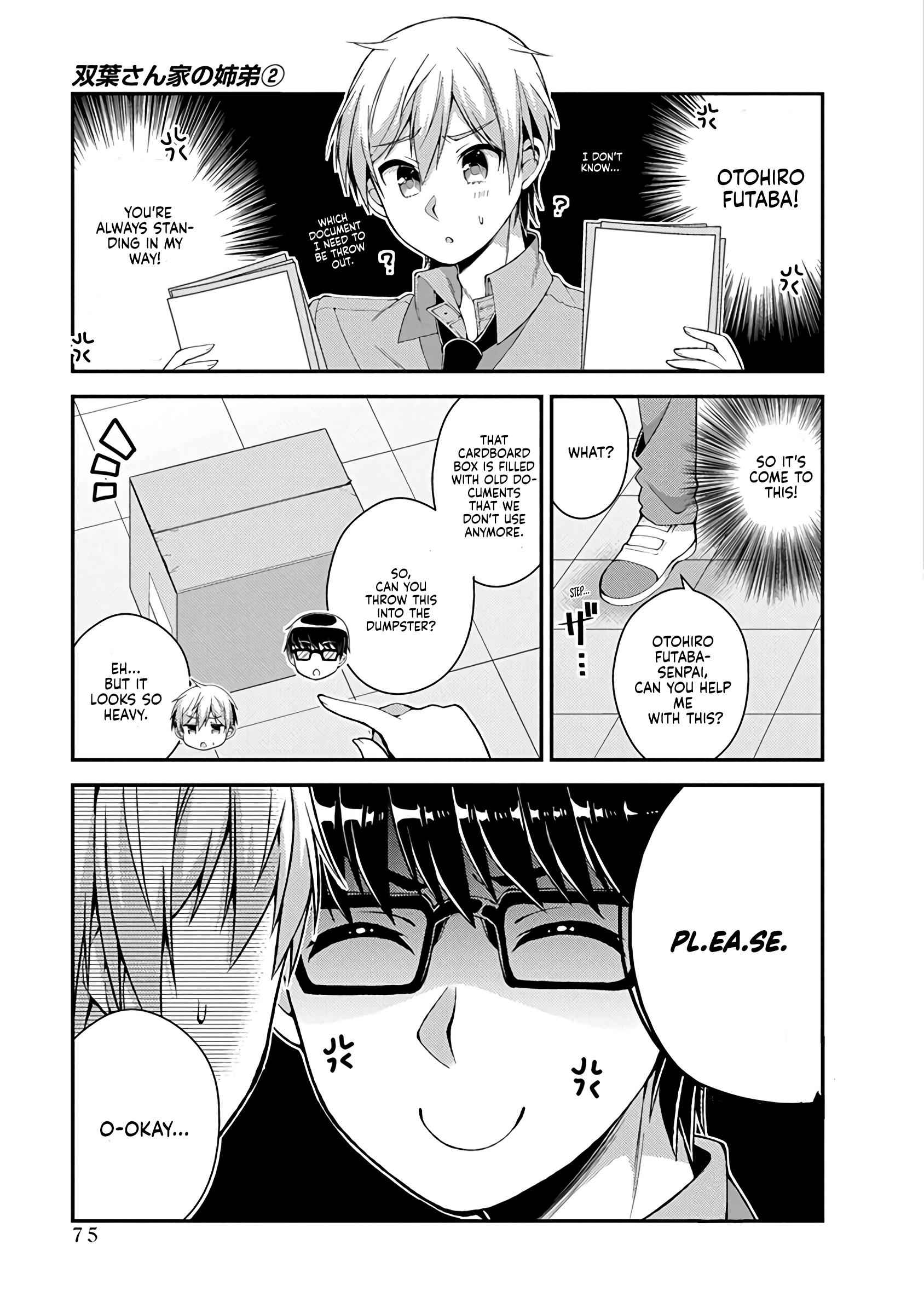 Futaba-san-ke no Kyoudai Chap 14 - Next Chap 15