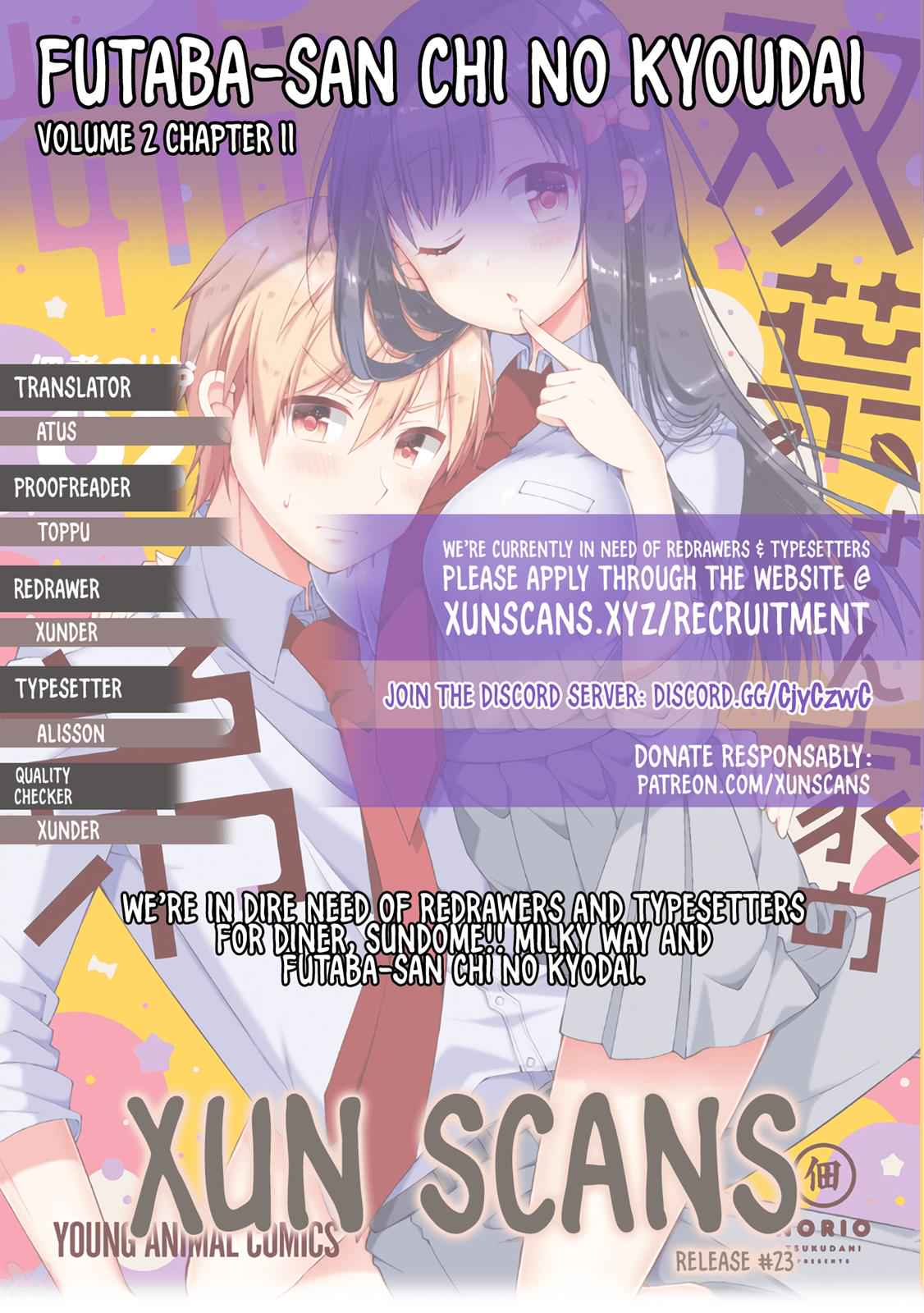 Futaba-san-ke no Kyoudai Chap 11 - Next Chap 12