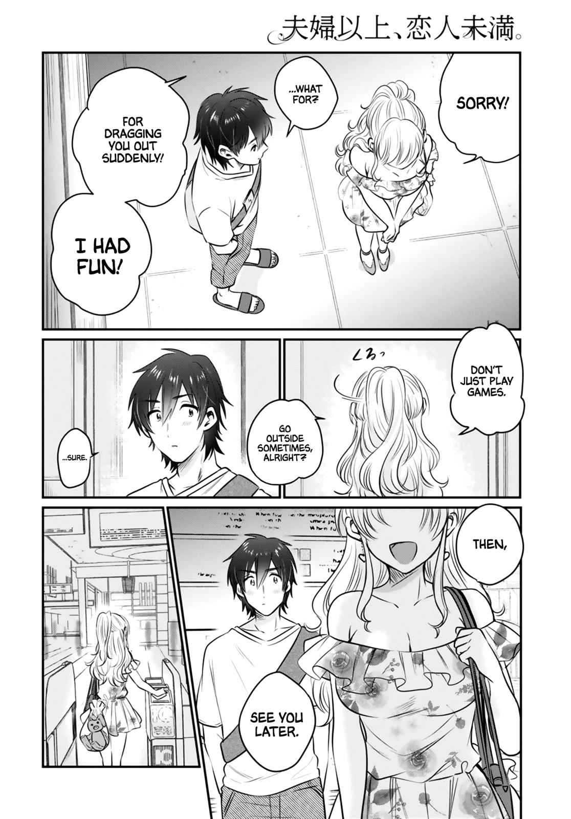 More than a married couple, but not lovers. Chap 29 - Next Chap 30