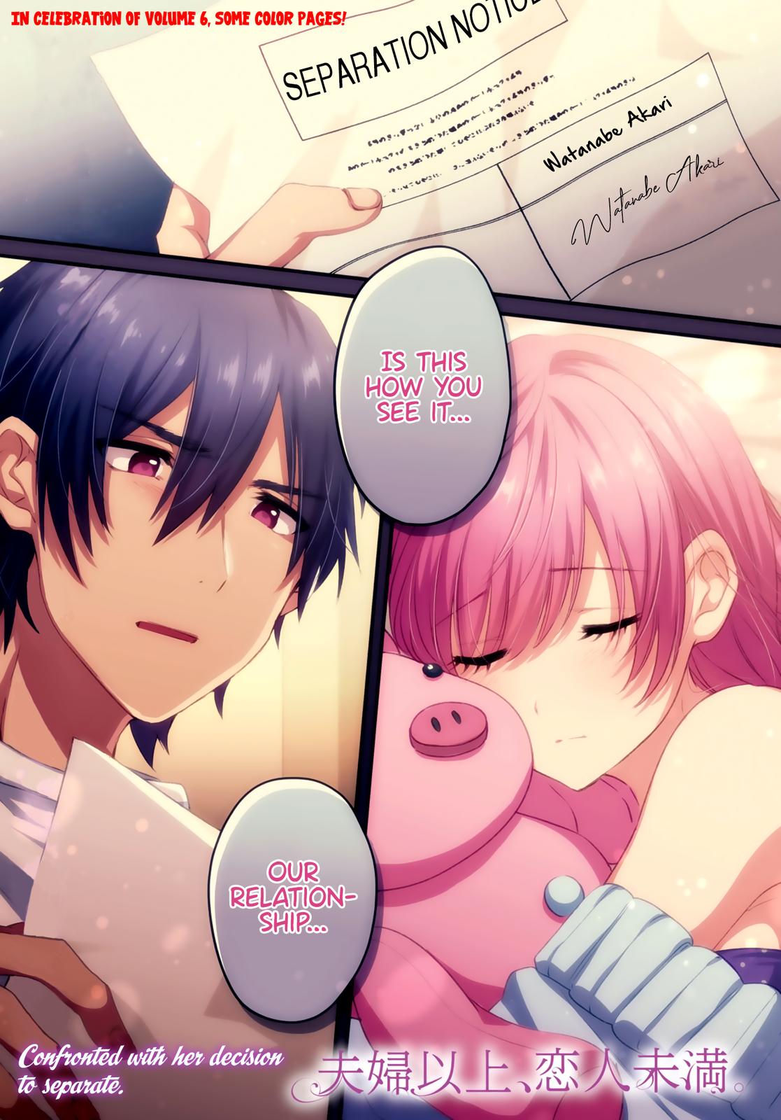 More than a married couple, but not lovers. Chap 39 - Next Chap 40