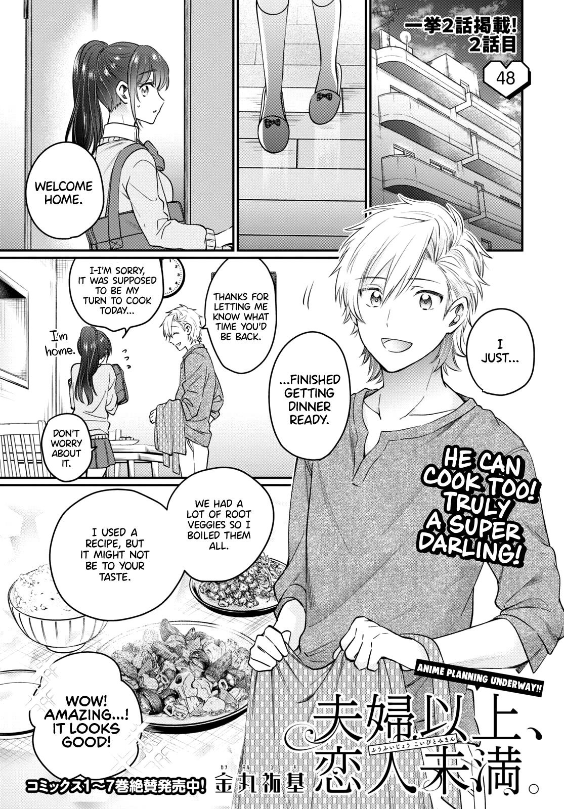 More than a married couple, but not lovers. Chap 48 - Next Chap 49