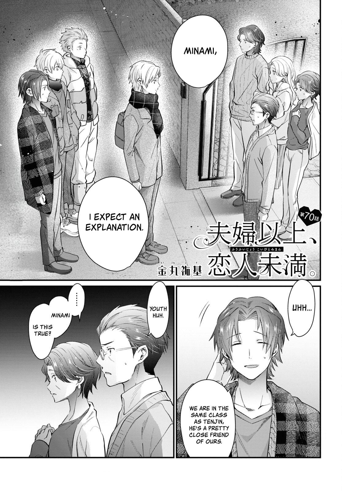 More than a married couple, but not lovers. Chap 70 - Next Chap 71