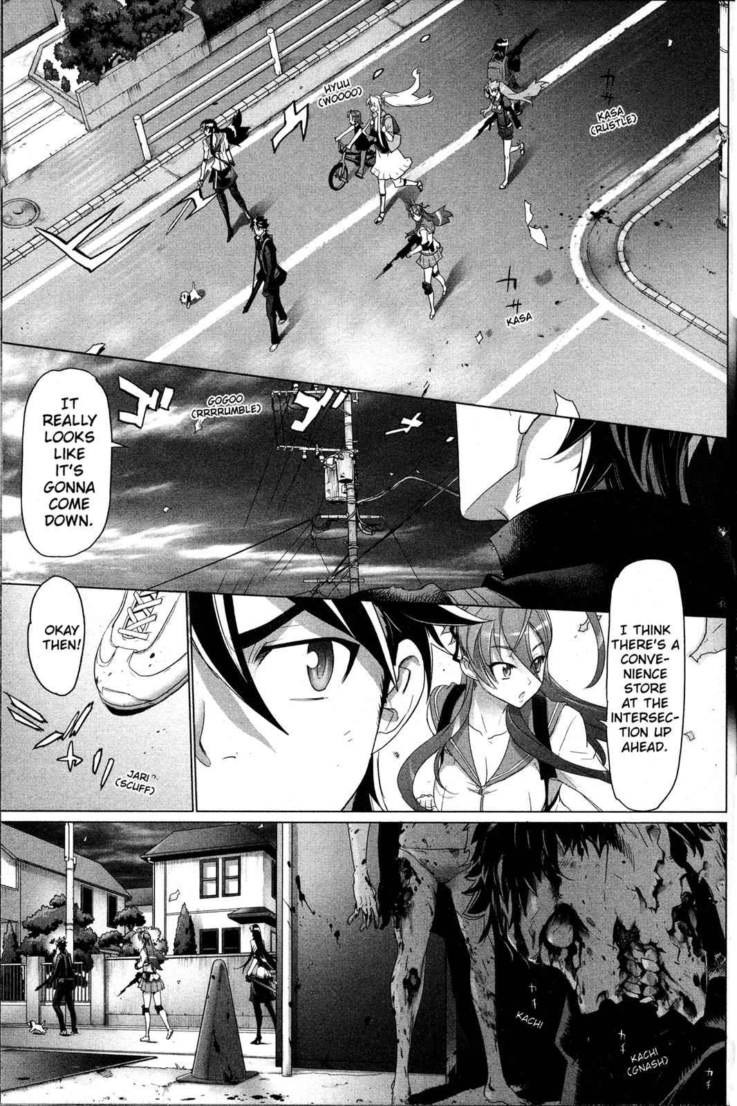 High School of the Dead Chap 7 - Next Chap 8