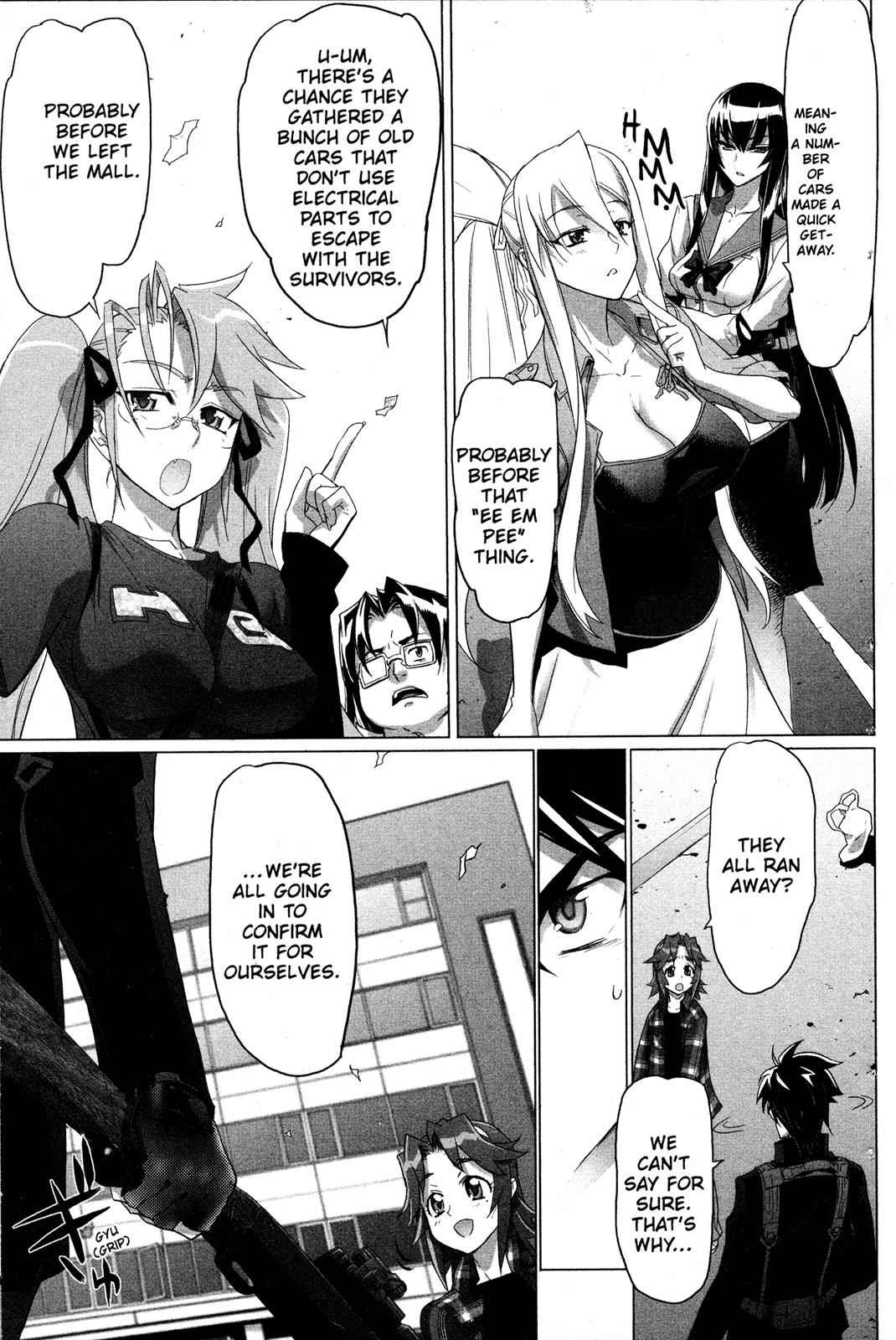 High School of the Dead Chap 7 - Next Chap 8