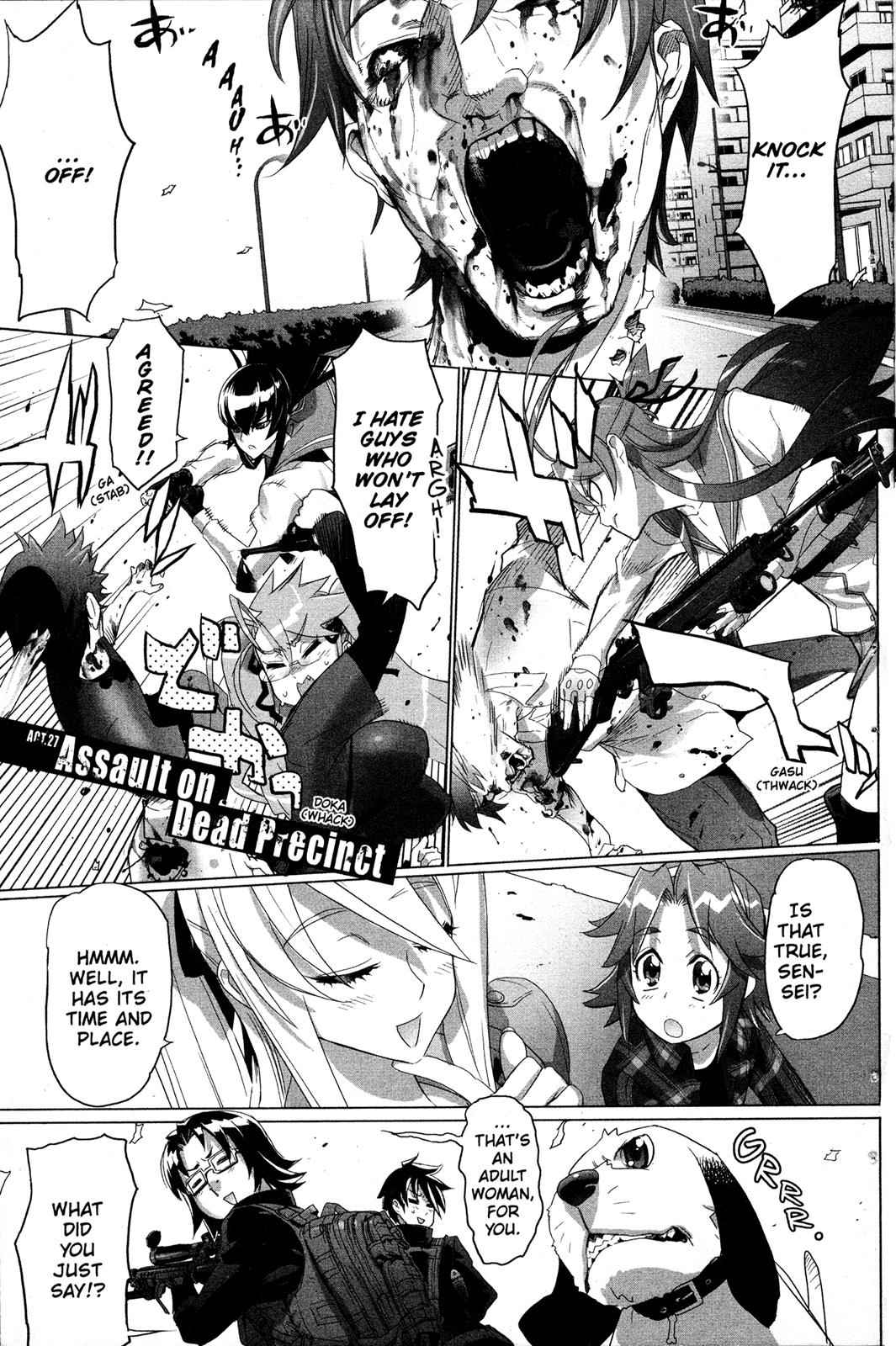 High School of the Dead Chap 7 - Next Chap 8