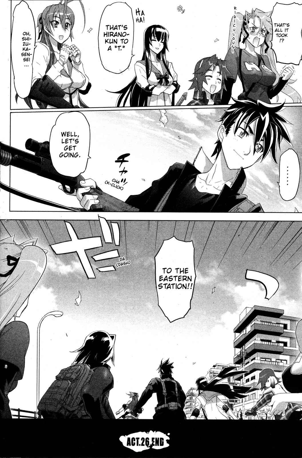 High School of the Dead Chap 7 - Next Chap 8