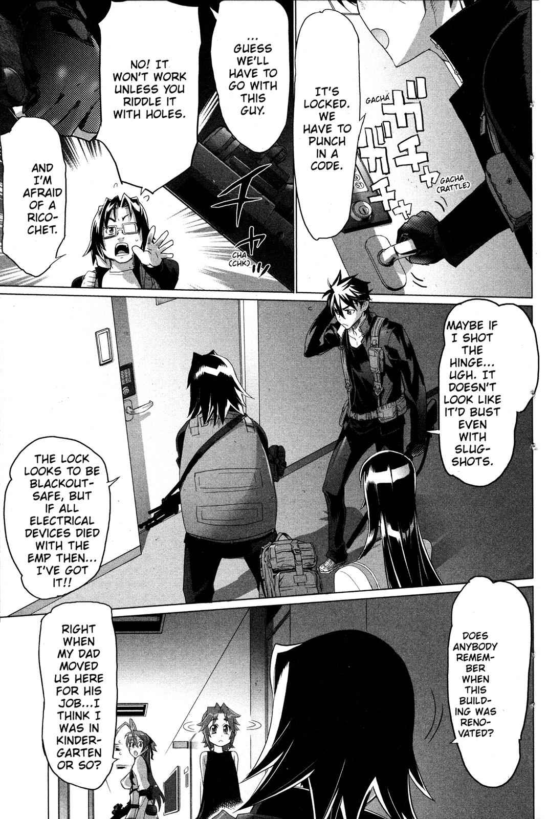 High School of the Dead Chap 7 - Next Chap 8