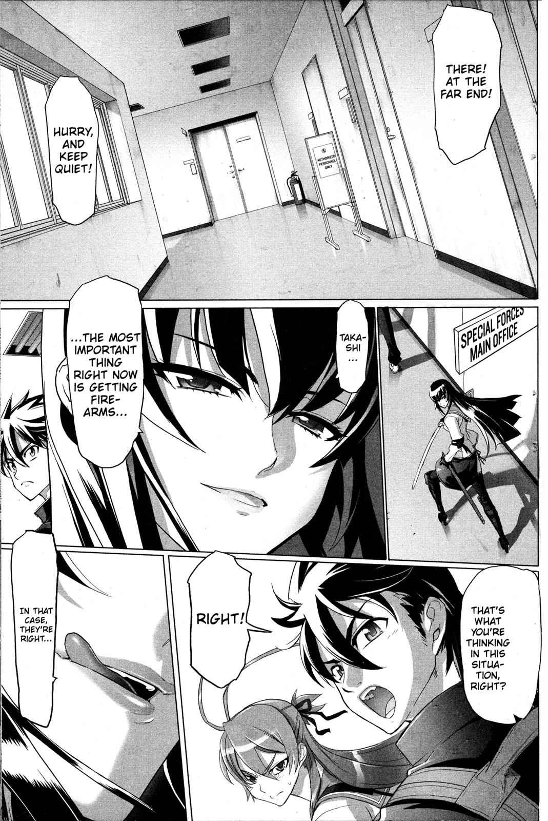 High School of the Dead Chap 7 - Next Chap 8