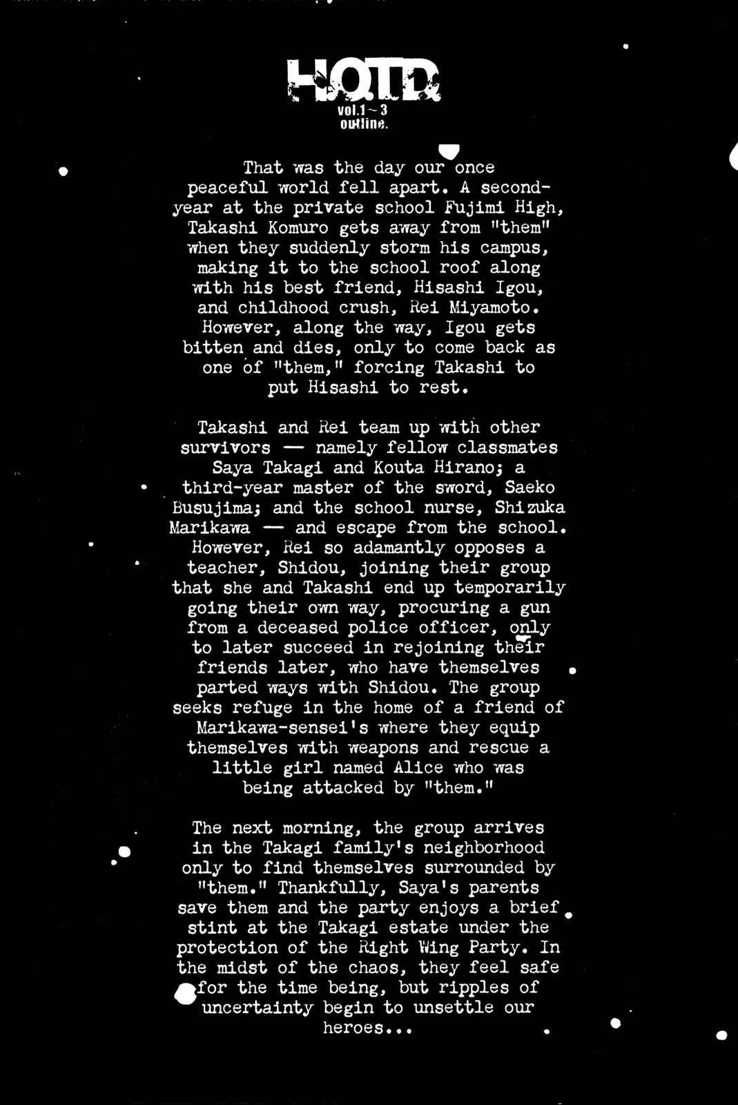 High School of the Dead Chap 4 - Next Chap 5