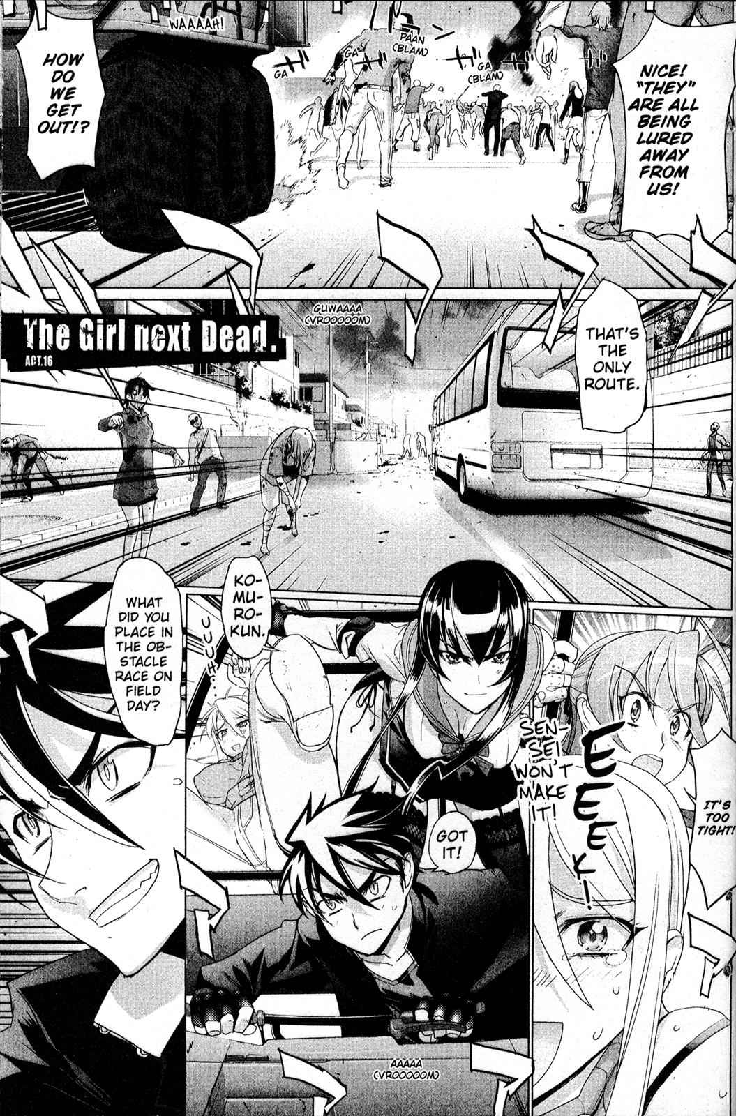 High School of the Dead Chap 4 - Next Chap 5