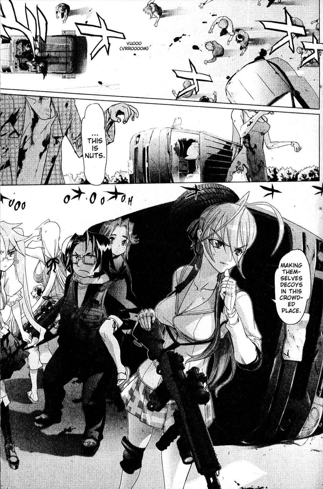 High School of the Dead Chap 4 - Next Chap 5