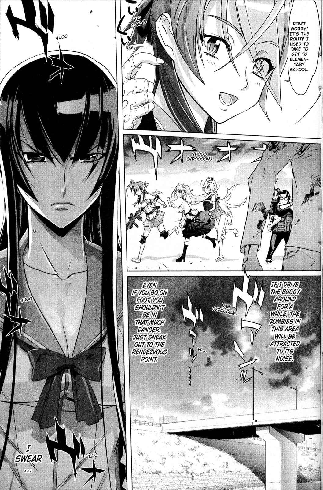 High School of the Dead Chap 4 - Next Chap 5