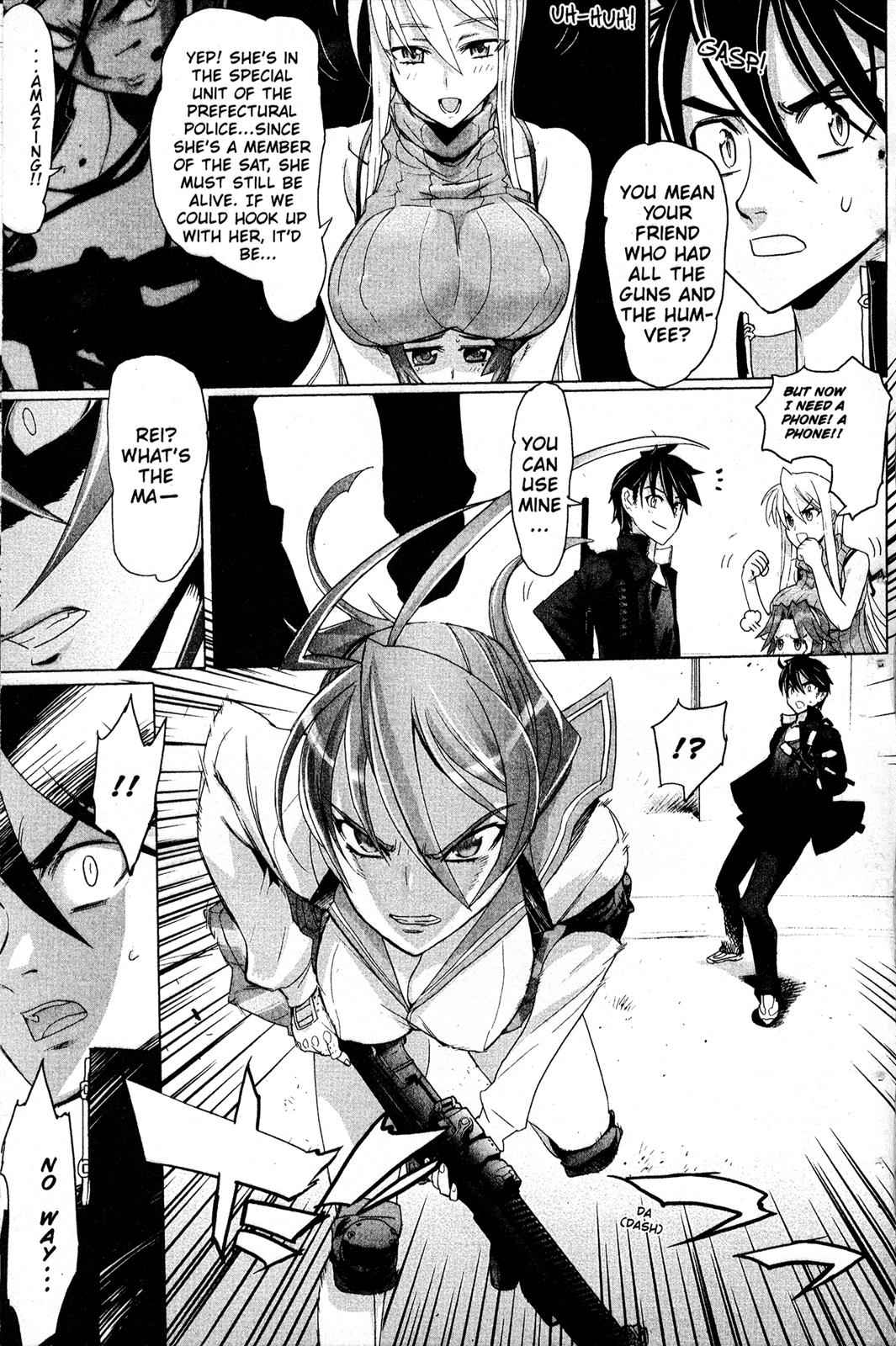 High School of the Dead Chap 4 - Next Chap 5