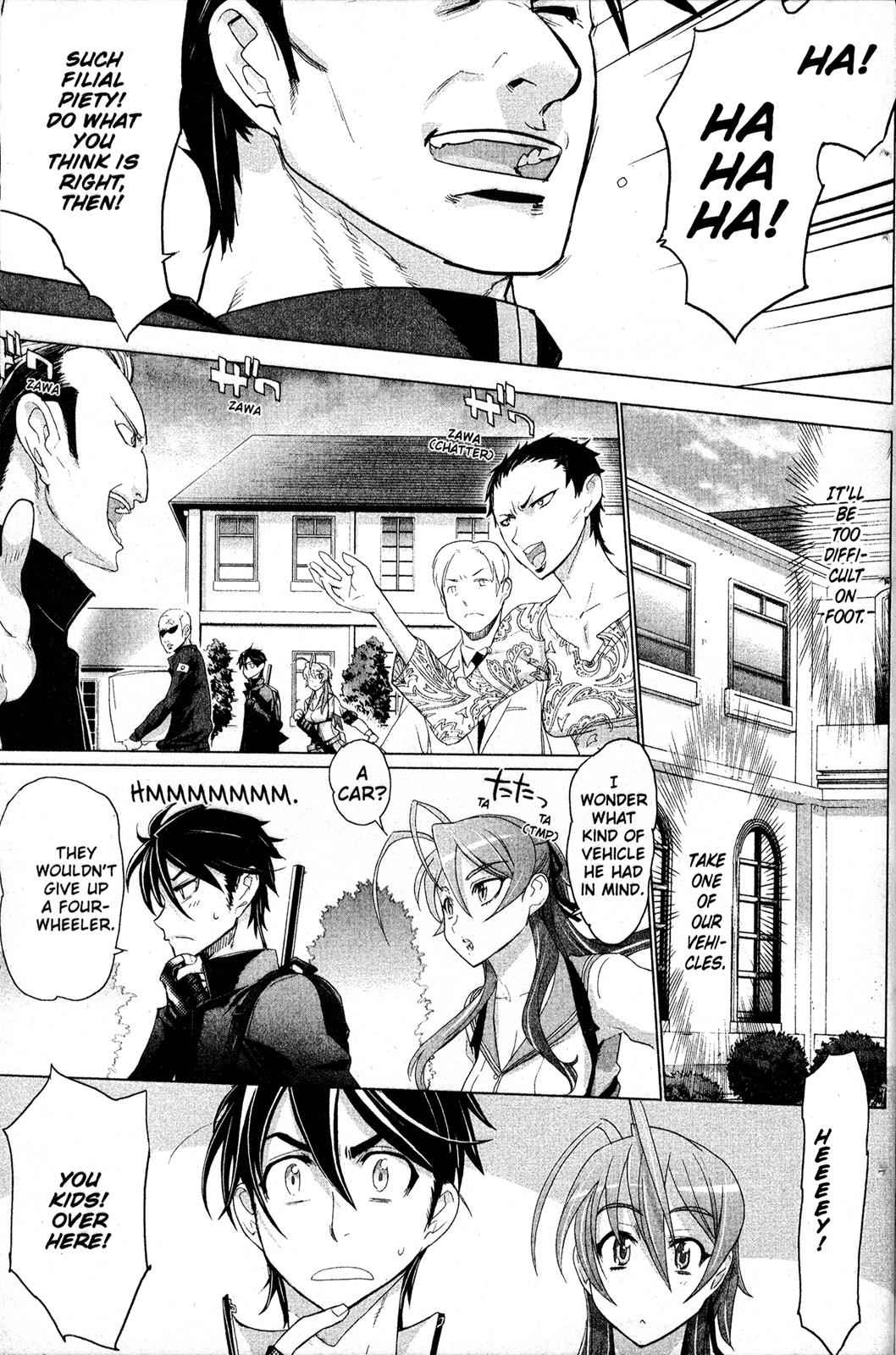 High School of the Dead Chap 4 - Next Chap 5