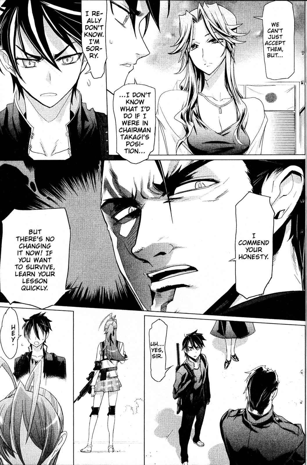 High School of the Dead Chap 4 - Next Chap 5