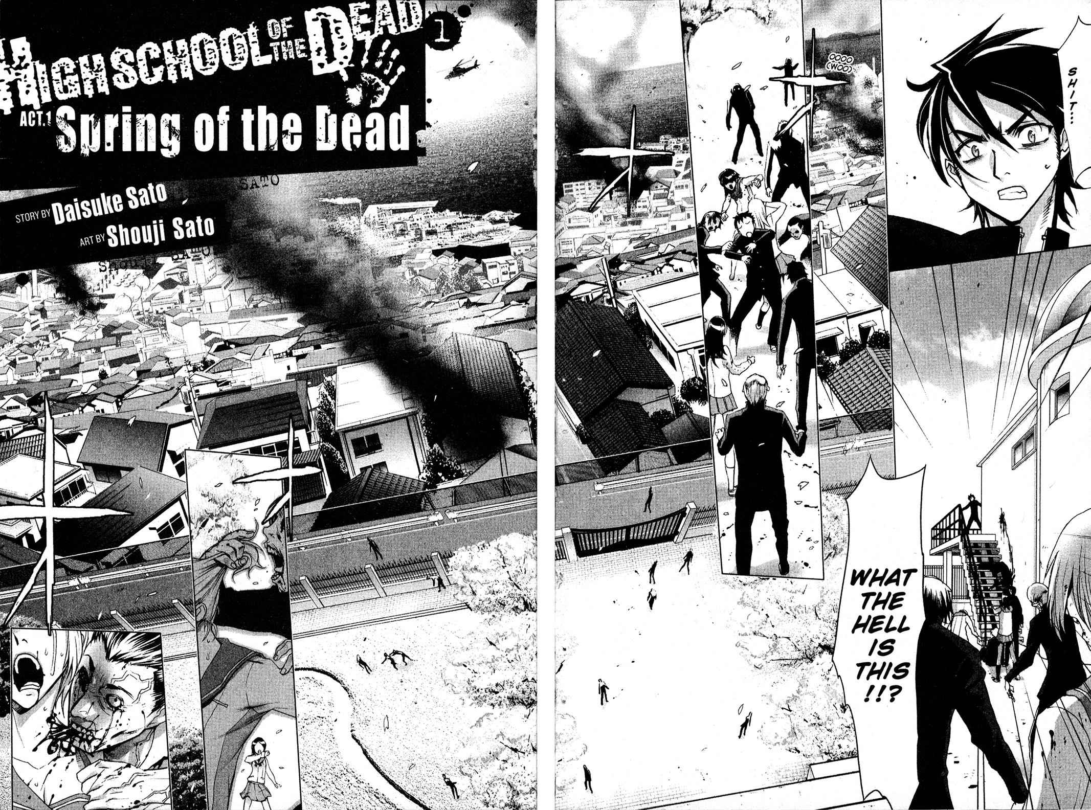 High School of the Dead Chap 1 - Next Chap 2