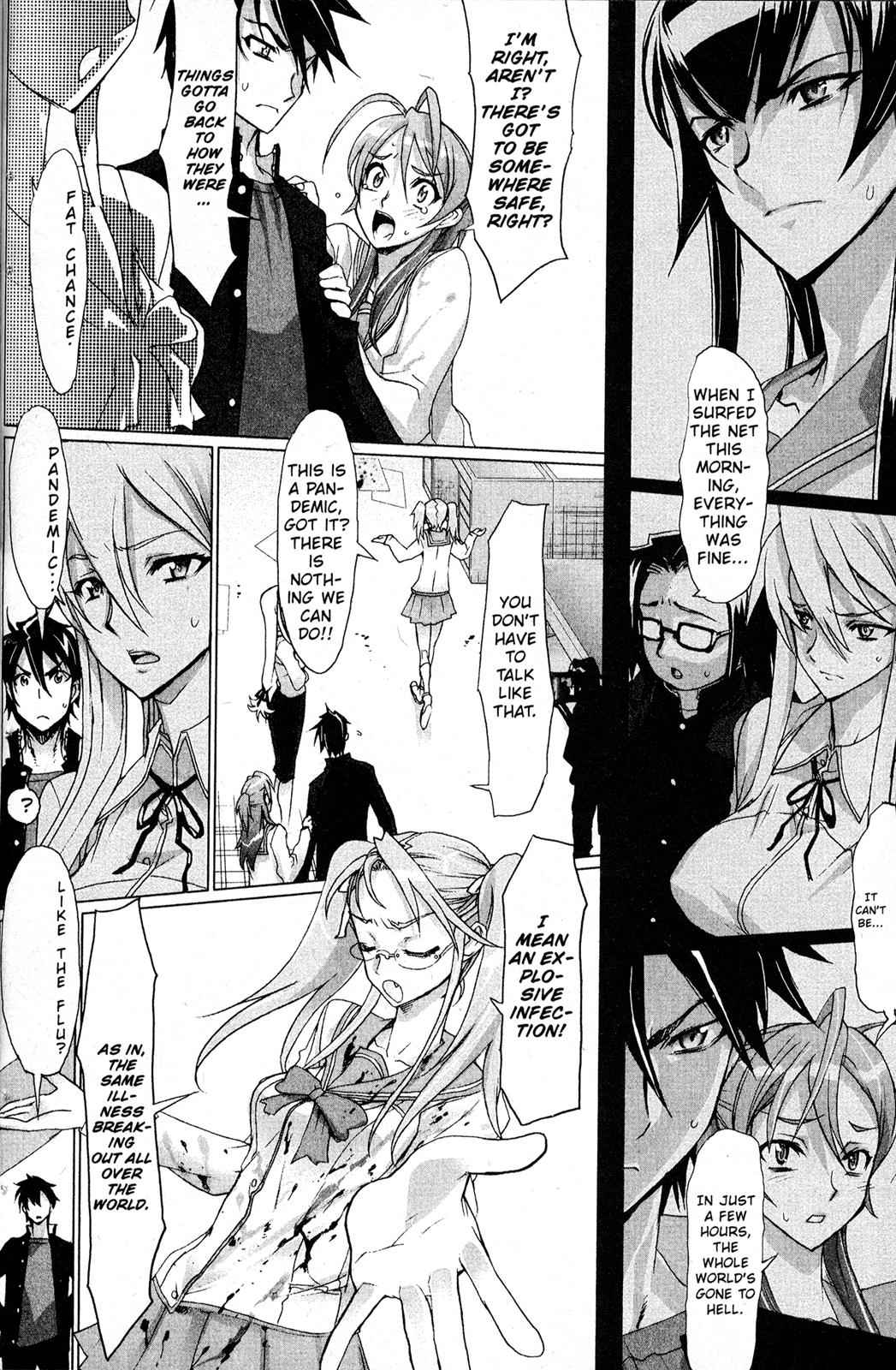 High School of the Dead Chap 1 - Next Chap 2
