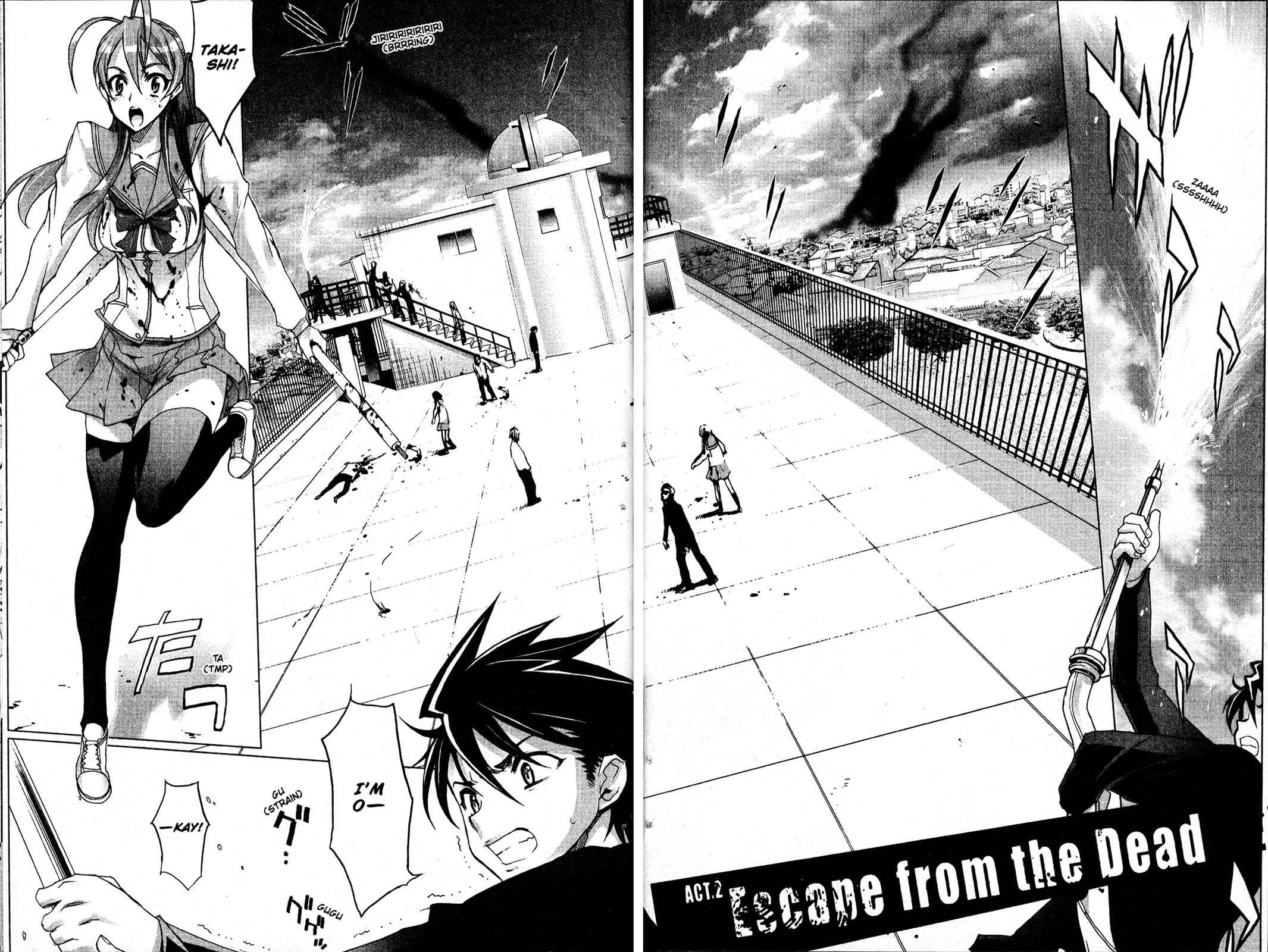 High School of the Dead Chap 1 - Next Chap 2