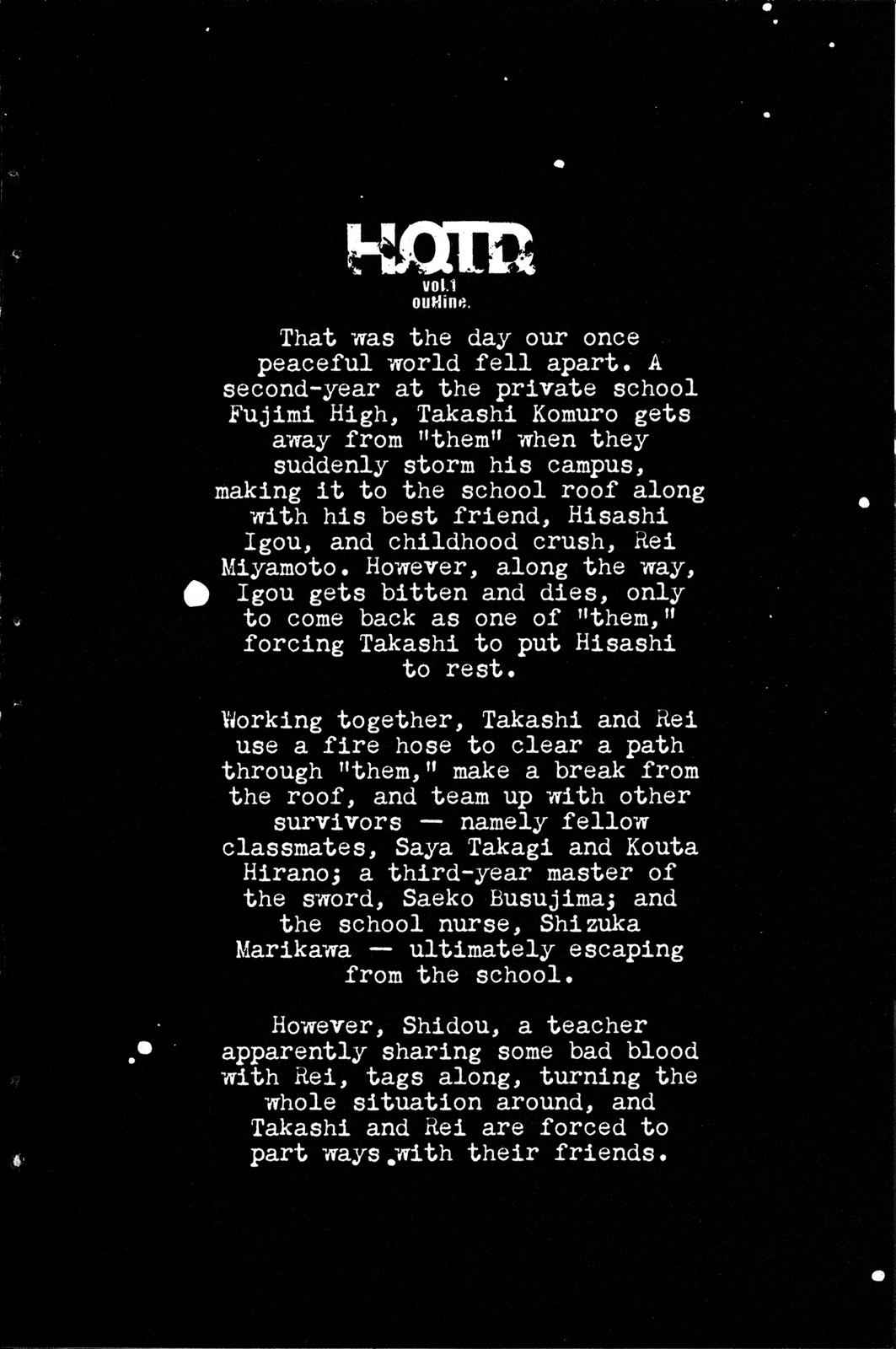 High School of the Dead Chap 2 - Next Chap 3