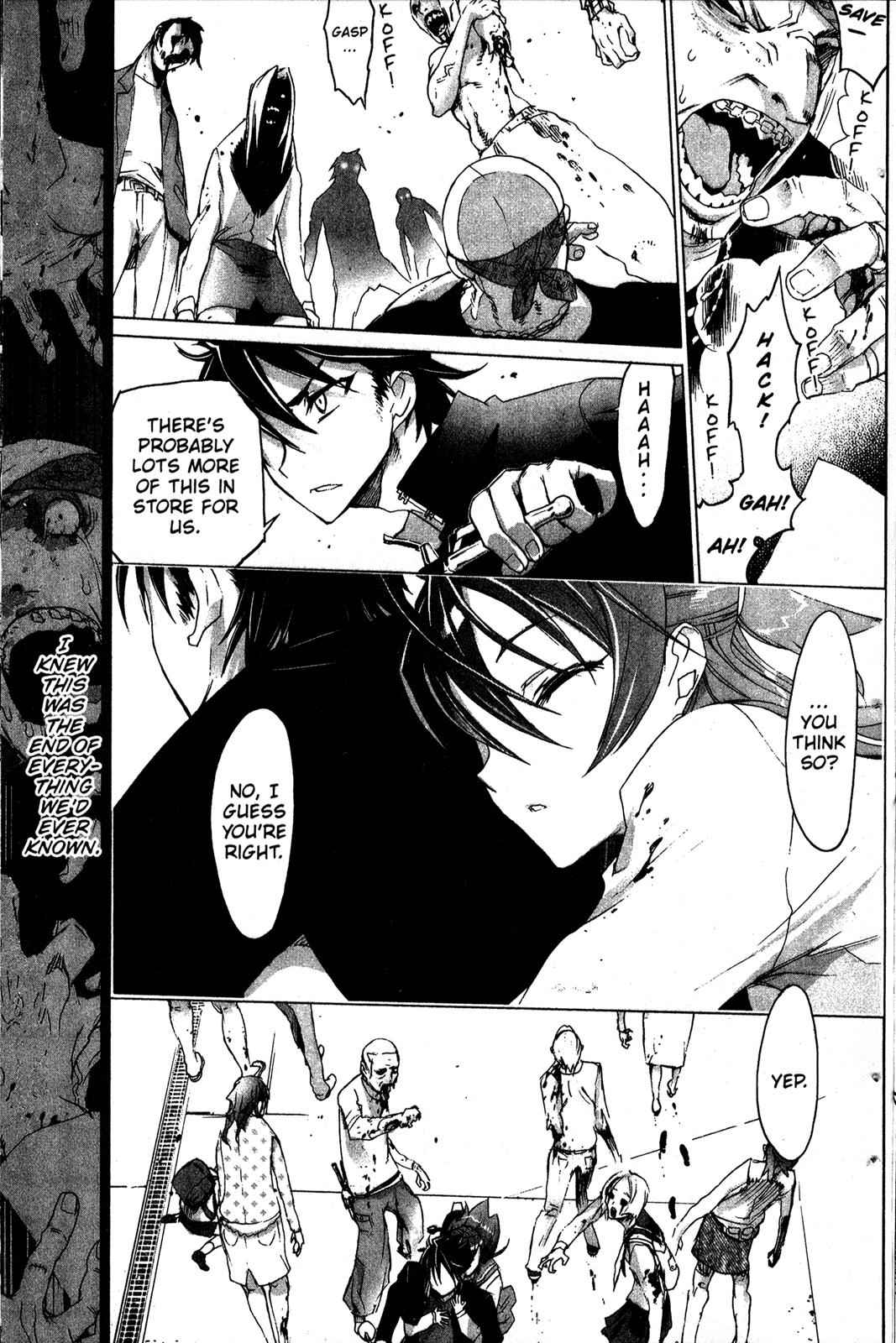 High School of the Dead Chap 2 - Next Chap 3