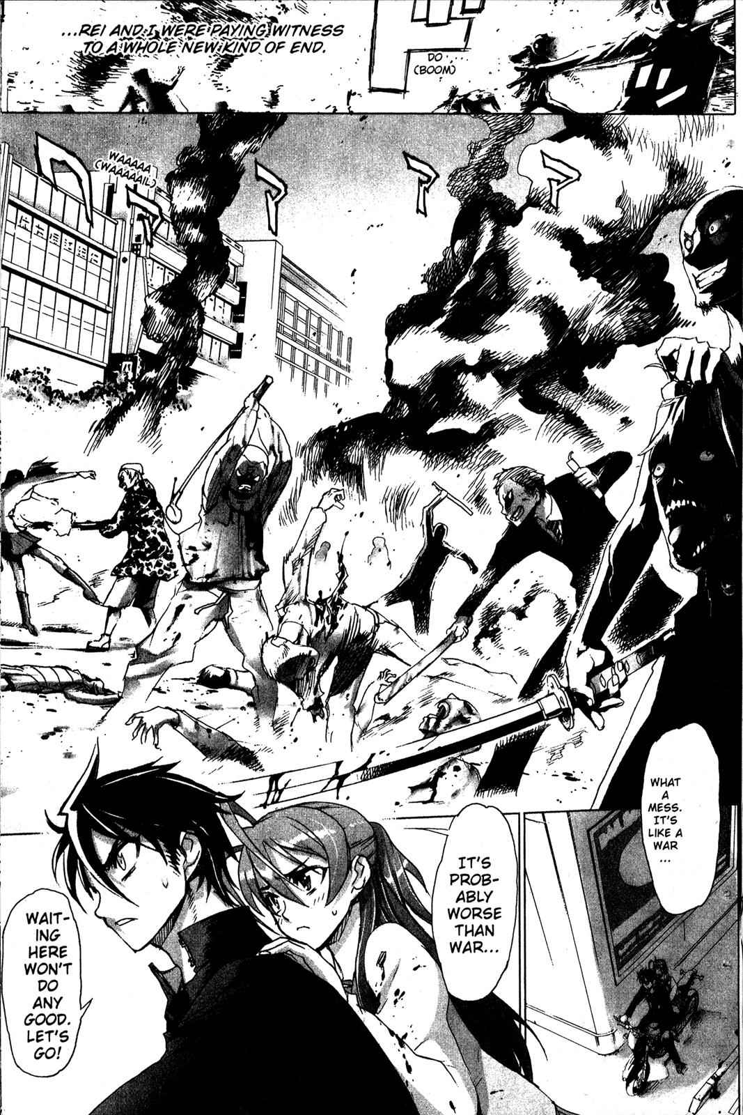 High School of the Dead Chap 2 - Next Chap 3